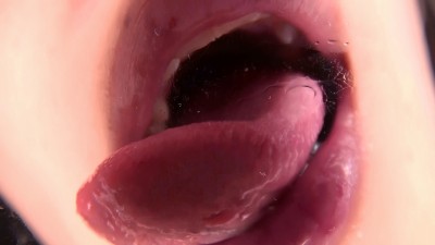 艶かしくエロい口ベロ 2