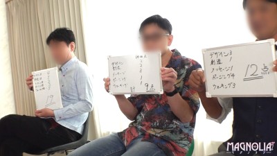 『高学歴JDがブラックテープランウェイチャレンジで目指せ！芸能界☆』意識高めな知的スレンダーJDが挑戦で困惑しながら破廉恥ポーズ♪合格点が足りず罰ゲームで即ハメ･･･婚約者がいるのに容赦のないデカチンピストンで絶頂中出し！【街角素人モニタリング♯ゆみ♯22歳】
