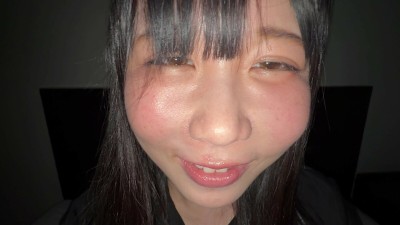 【個人撮影】ゆうきすずの喉チン触り＆開口器アヘ顔Wピース